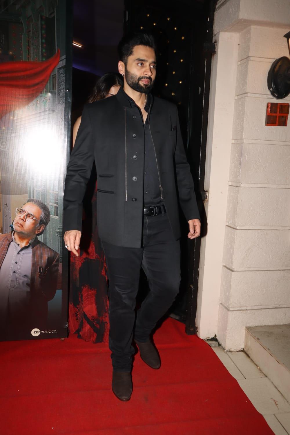 Jackky Bhagnani was among the guests at the success party
